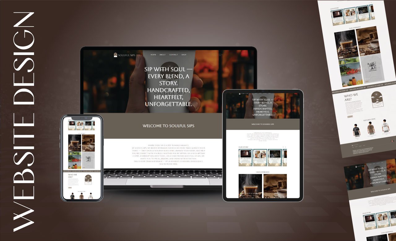 Coffee shop website
