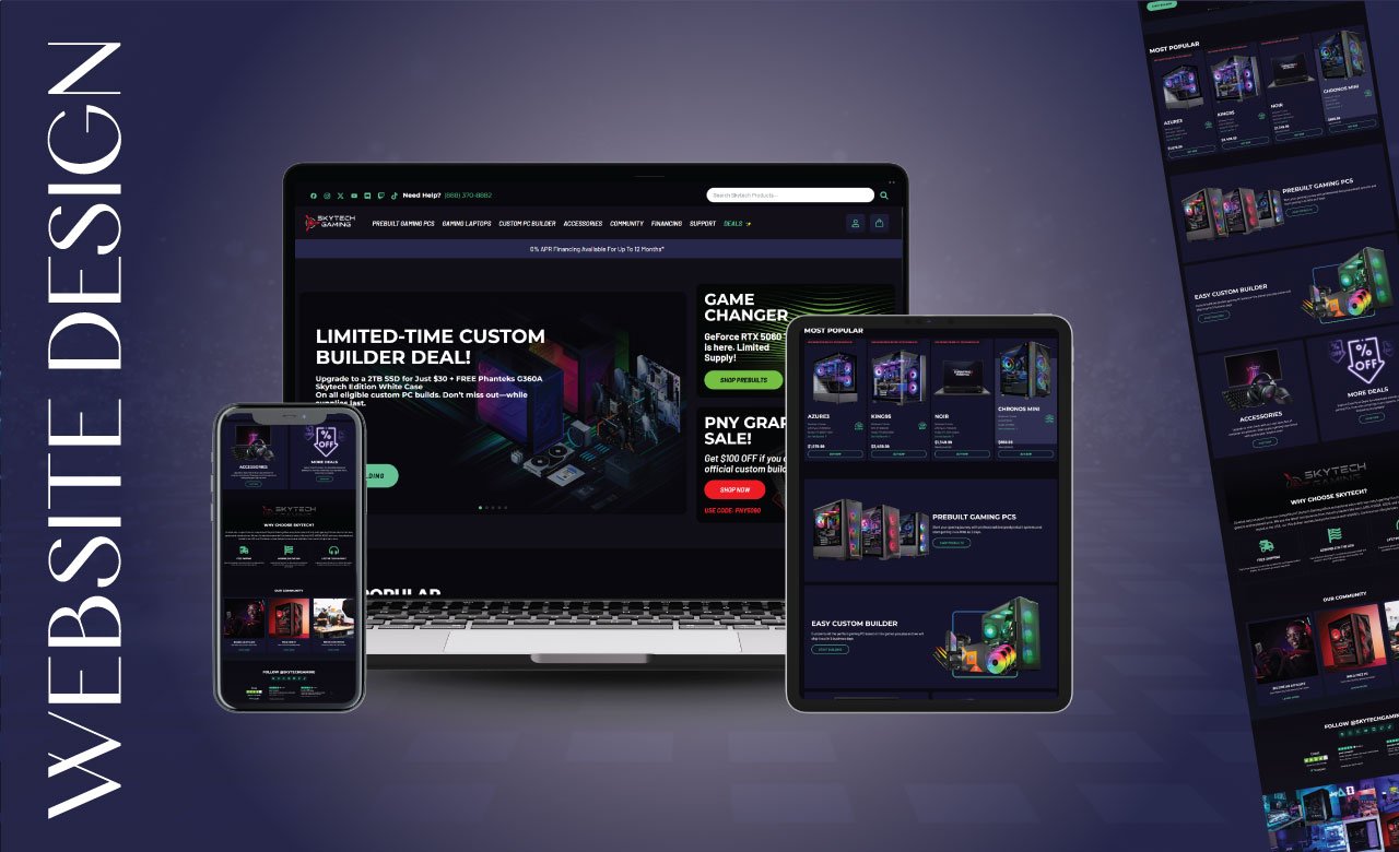 Custom PC Building website