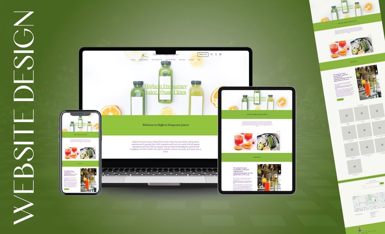 Fresh Juice and Bar Website