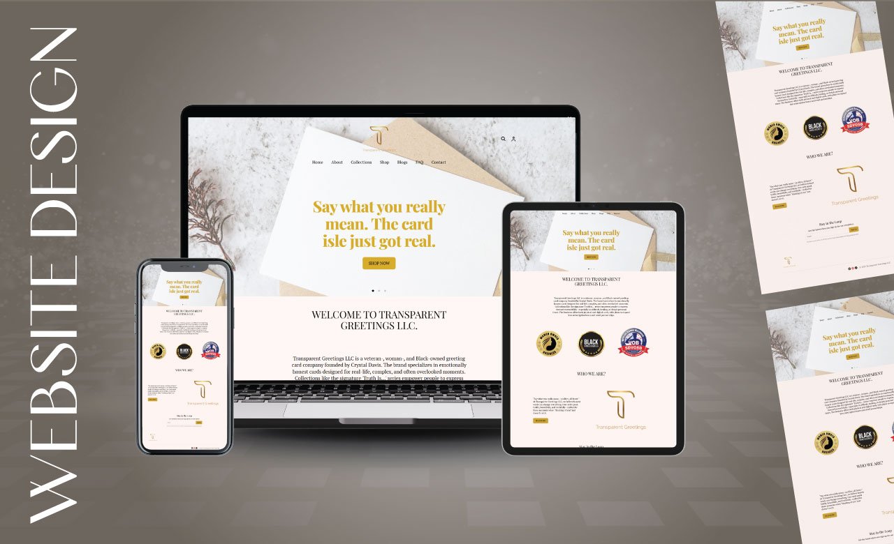 Greeting card website