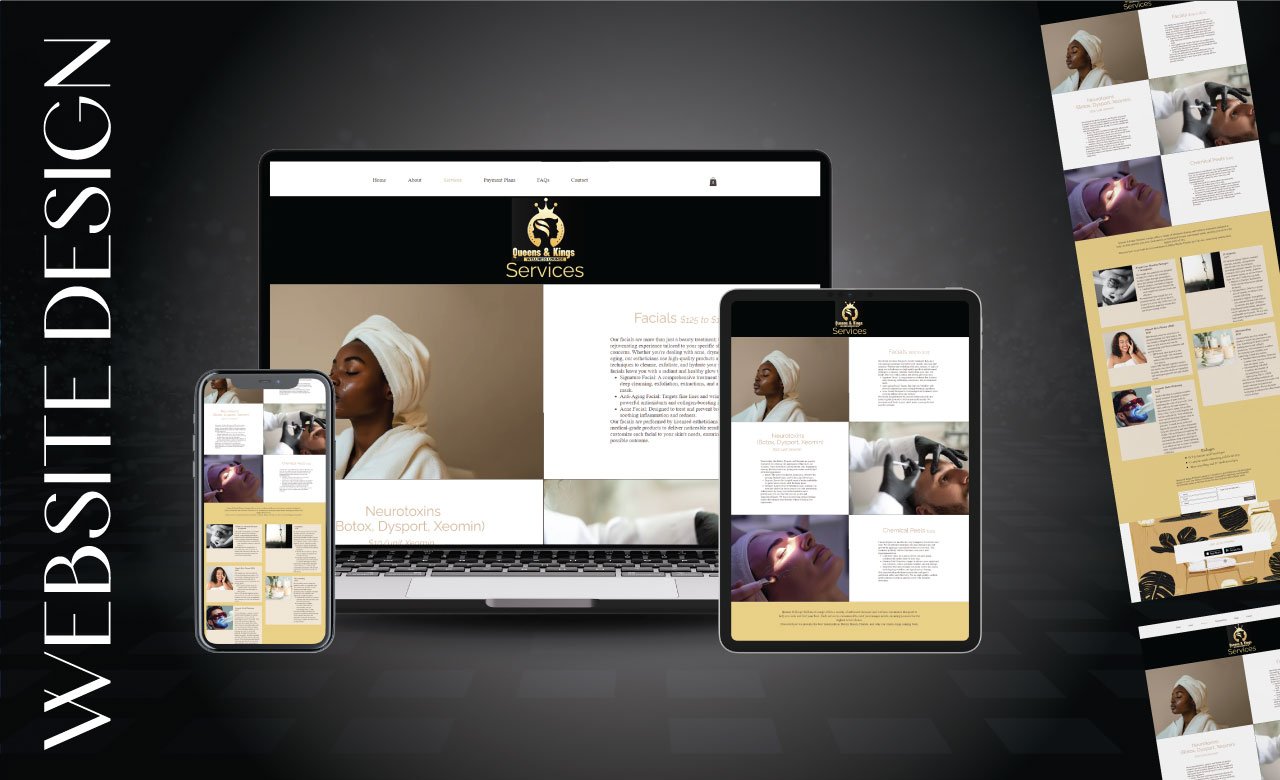 Kings & Queen - Medspa website
