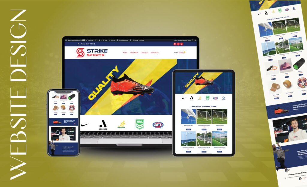 Sports Shop Website