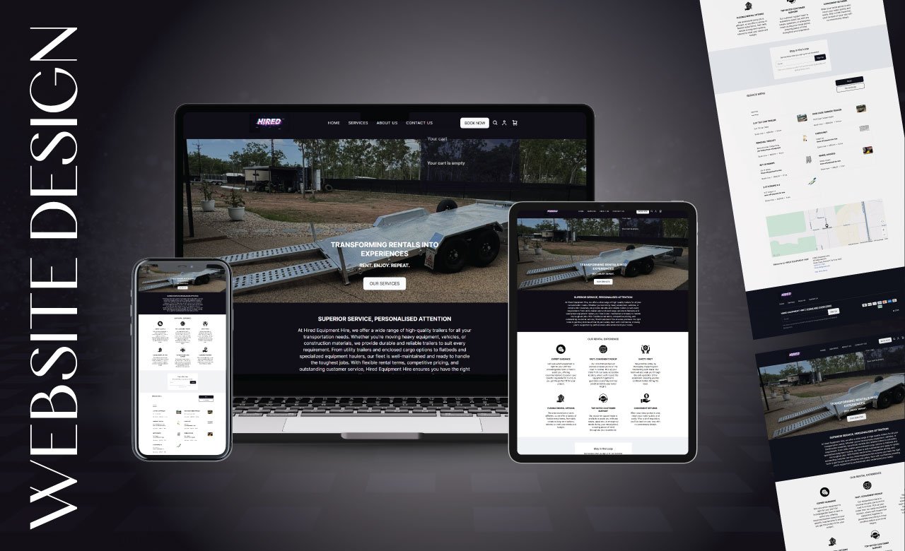 Towing webiste design